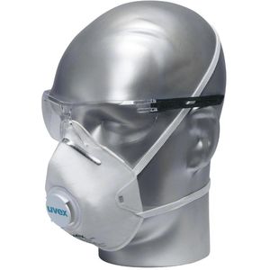 Produktbild für Schutzbrille Uvex x-fit, grau, Bügelbrille