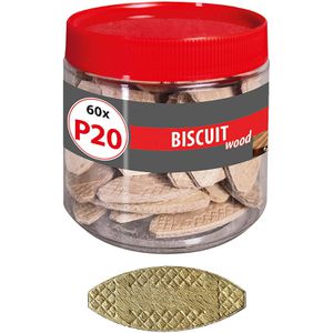 Produktbild für Flachdübel Tox 15260281, Biscuit Wood P20