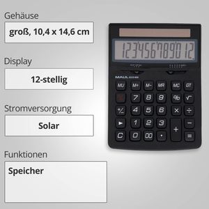Produktbild für Taschenrechner Maul ECO 850, Recycling