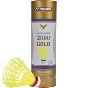 Badminton-Bälle VICTOR Nylon Shuttle 2000 Gold