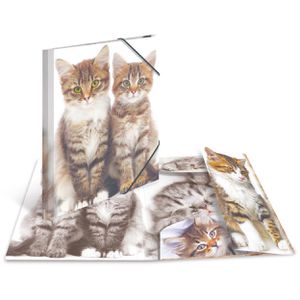 Zeichenmappe Herma 7138, Katzen, A4