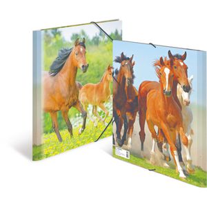 Produktbild für Zeichenmappe Herma 7140, Pferde, A4