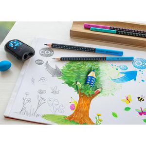 Produktbild für Bleistift Faber-Castell Jumbo Grip Two Tone