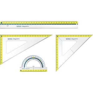 Produktbild für Geometrie-Set Herlitz my.pen 11368222, 4-teilig