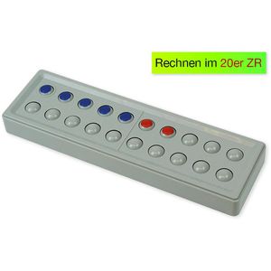 Produktbild für Rechenschieber TimeTex ABACO 20, 20 Perlen