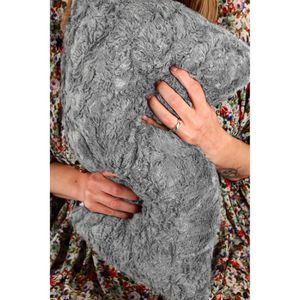 Produktbild für Sofakissen Magma-Heimtex Fluffy, mittelgrau