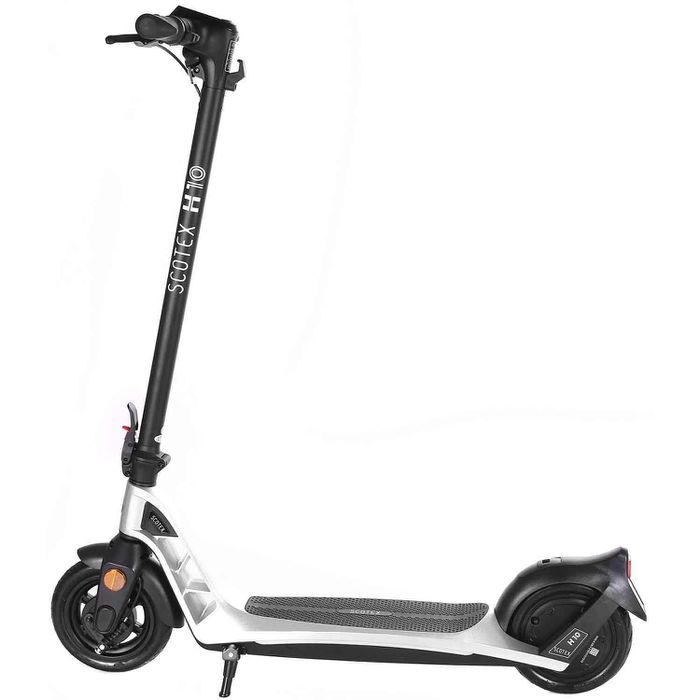 SCOTEX E-Scooter H10, 30km 100kg, 20km/h, Reichweite Böttcher silber, Traglast – AG Straßenzulassung