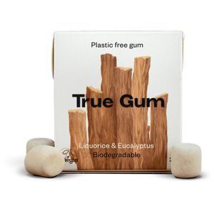 Kaugummis True-Gum Lakritze & Eukalyptus