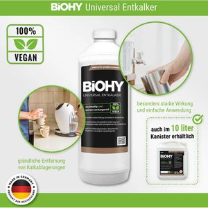 Produktbild für Entkalker BiOHY 100% vegan, Universalentkalker