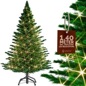 Produktbild für Weihnachtsbaum CASARIA 107721, Edeltanne, 140cm