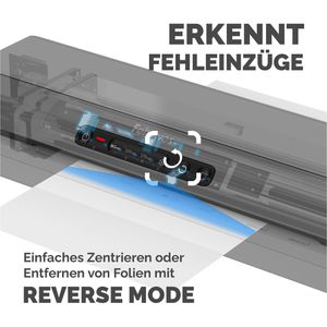 Produktbild für Laminiergerät Fellowes Amaris, mit 6 Rollen, A3