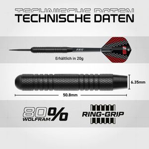 Produktbild für Dartscheibe WINMAU Blade 6 Set, PDC Zertifizierung