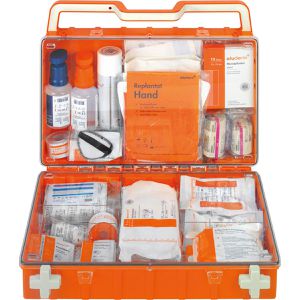 Produktbild für Erste-Hilfe-Koffer Söhngen aluderm+ DG L, orange
