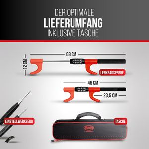 Produktbild für Lenkradkralle Heyner 850090 Wheeblock Compact