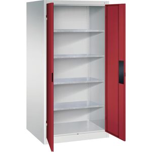 Werkzeugschrank CP-Möbel 8924-052, aus Metall, grau / rot