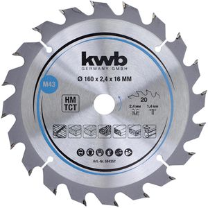 Produktbild für Kreissägeblatt kwb 584357