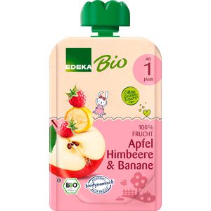 Produktbild für Fruchtpüree Edeka Quetschie, 100% Frucht, BIO