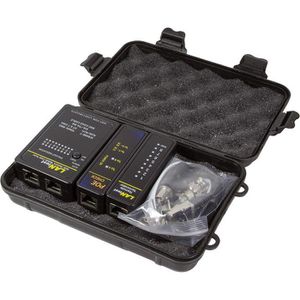 Produktbild für Netzwerkkabeltester LogiLink mit PoE Finder, Set