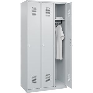 Produktbild für Spind CP-Möbel Basis PLUS, lichtgrau