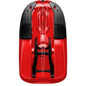 Produktbild für Schlitten Gizmo-Riders Stratos, Lenkschlitten, rot, 99 cm