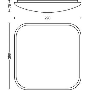 Produktbild für Deckenleuchte Philips Cavanal, weiß, LED
