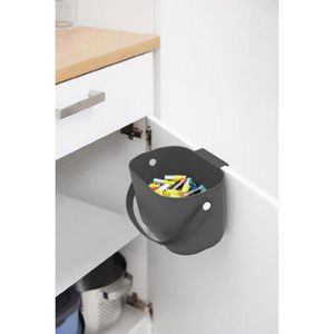 Produktbild für Mülleimer Rotho Albula 1054608853, anthrazit