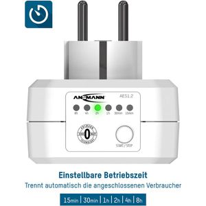 Produktbild für Zeitschaltuhr Ansmann AES1.2 ZeroWatt, digital