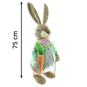 Produktbild für Osterdeko Frank-Flechtwaren 514030, Herr Hase XL