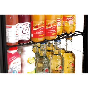 Produktbild für Kühlvitrine Bartscher 78L, 700277G, schwarz