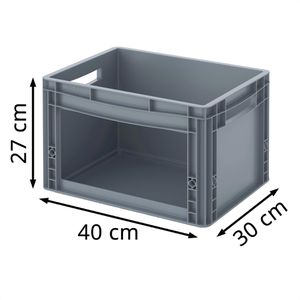 Produktbild für Eurobox AUER SK L 43/27, grau