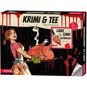 Produktbild für Adventskalender Roth 80729, Krimi &amp; Tee