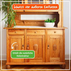 Produktbild für Möbelpolitur Poliboy Eiche Kiefer Pflege