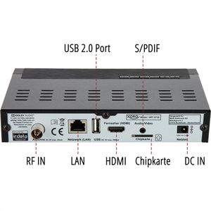 Produktbild für DVB-T2-Receiver Xoro HD 644 T2, HD
