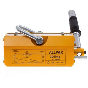 Produktbild für Lasthebemagnet Allpax 10023890, mit Handhebel