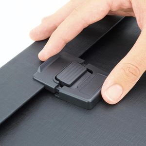 Produktbild für Fächermappe RAPESCO 1555, A4, schwarz