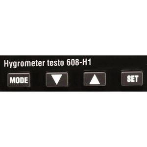 Produktbild für Thermo-Hygrometer Testo 0560 6081, 608-H1, digital