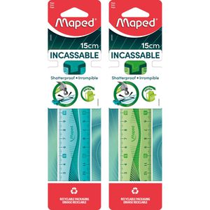 Produktbild für Lineal Maped Flex, 15 cm