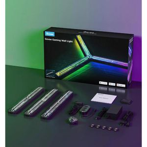 Produktbild für Wandleuchte Govee Gaming Wall Light, aus Kunststoff, für innen