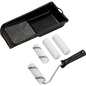 Farbroller Böttcher-AG Schaumstoff und Mikrofaser, 10cm