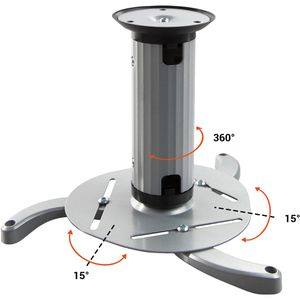 Produktbild für Beamer-Deckenhalterung Celexon PS 815, grau