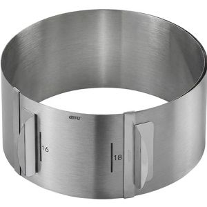 Tortenring Gefu Tondo 14308, backofenfest, aus Edelstahl