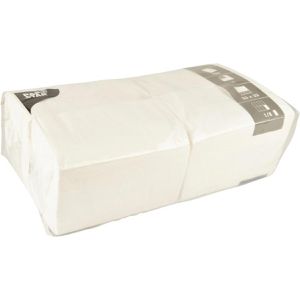 Produktbild für Servietten Papstar 16109, weiß