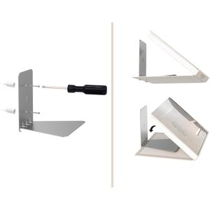 Produktbild für Wandregal Umbra Conceal SM, 330639-560, silber