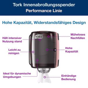Produktbild für Putztuchrollenhalter Tork Elevation, 659008, M2