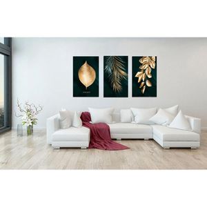 Produktbild für Wandbild visario Goldene Blätter