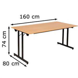 Produktbild für Klapptisch Sodematub TPMU168HN, aus Holz