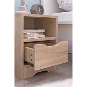 Produktbild für Nachttisch Wohnling WL5.701, sonoma eiche