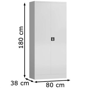 Produktbild für Aktenschrank ClassiX X-530337, aus Metall