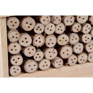 Produktbild für Insektenhotel dobar XXL, mit Standfüßen, aus Holz