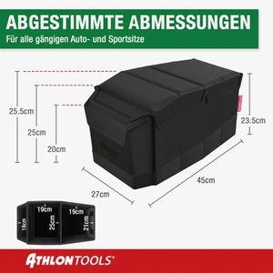 Produktbild für Auto-Organizer ATHLON-TOOLS C2704, für Rückbank
